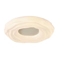 Acrylic Milky White Round Ceiling Lighting Modern Simple Style Living Room Light LED Three Color Dimmable for Balcony Corridor Bedroom Study Bar Cafe Tea