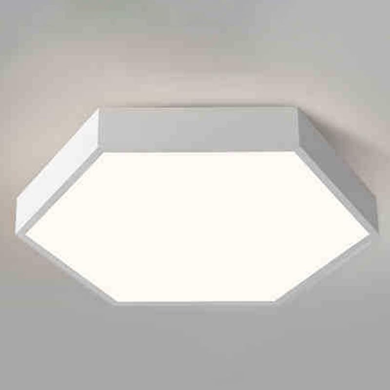 Acrylic Polygon Macaron Ceiling Lamps Nordic Simple Flush Mount Lighting LED Light Source Three Color Dimmable for Living Room Dining Study Bedroom