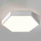 Acrylic Polygon Macaron Ceiling Lamps Nordic Simple Flush Mount Lighting LED Light Source Three Color Dimmable for Living Room Dining Study Bedroom
