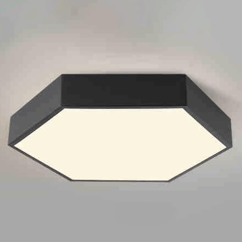 Acrylic Polygon Macaron Ceiling Lamps Nordic Simple Flush Mount Lighting LED Light Source Three Color Dimmable for Living Room Dining Study Bedroom