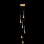 Modern Stair Chandelier Pendant Lights Indoor Lighting Ceiling Light Hanging Led Chandeliers for Living Room Lightin