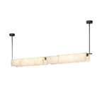 Spanish Marble Ceiling Pendant Light Long Alabaster Chandelier ,Space