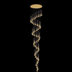 Modern Stair Chandelier Pendant Lights Indoor Lighting Ceiling Light Hanging Led Chandeliers for Living Room Lightin