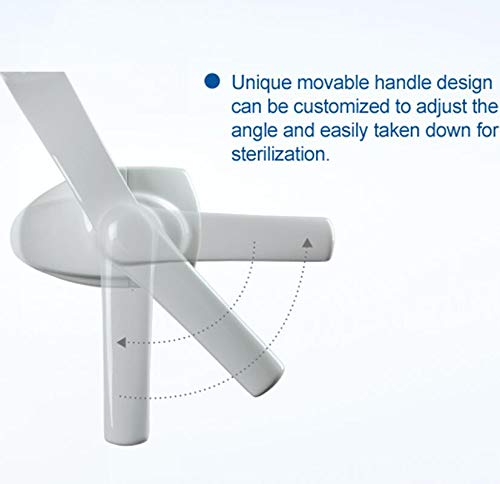20W Dental Oral Shadowless LED Operating Lamp with Arm Ceiling Mounted Type