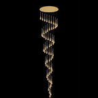 Modern Stair Chandelier Pendant Lights Indoor Lighting Ceiling Light Hanging Led Chandeliers for Living Room Lightin
