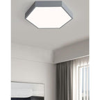 Acrylic Polygon Macaron Ceiling Lamps Nordic Simple Flush Mount Lighting LED Light Source Three Color Dimmable for Living Room Dining Study Bedroom