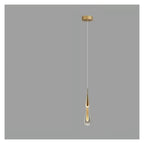 Teardrop Glass Pendant Light Raindrop with Brass Tone Top,Classic