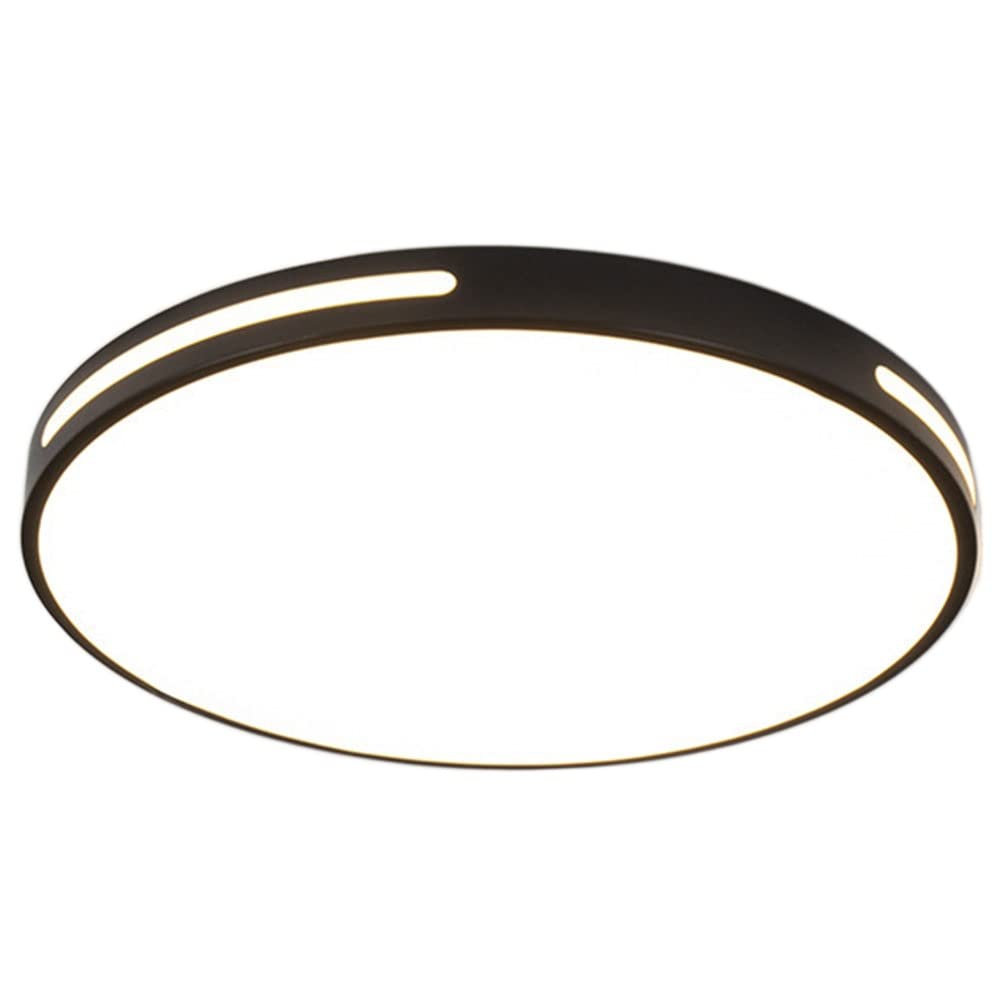 Ultra-Thin LED Ceiling Lamp Nordic Simple Close to Ceiling Light Fixtures Modern Smart Flat Ceiling Lighting Home Creative Personality Round Bedroom Ceiling Lights for Living Room Office