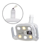 9W Ceiling Mounted Operating Light 6 LEDs Smart Induction Light Touch Screen