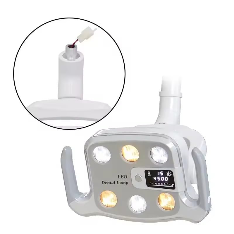 9W Ceiling Mounted Operating Light 6 LEDs Smart Induction Light Touch Screen