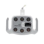 9W Ceiling Mounted Operating Light 6 LEDs Smart Induction Light Touch Screen