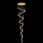 Modern Stair Chandelier Pendant Lights Indoor Lighting Ceiling Light Hanging Led Chandeliers for Living Room Lightin