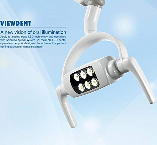 20W Dental Oral Shadowless LED Operating Lamp with Arm Ceiling Mounted Type
