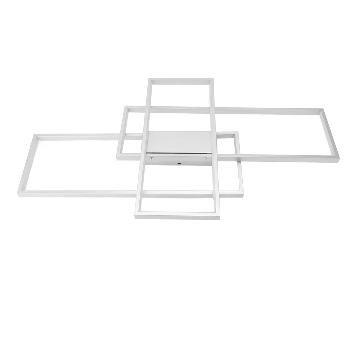7 Rings Dimmable Flush Mount Ceiling Light, Smart LED for Living Room