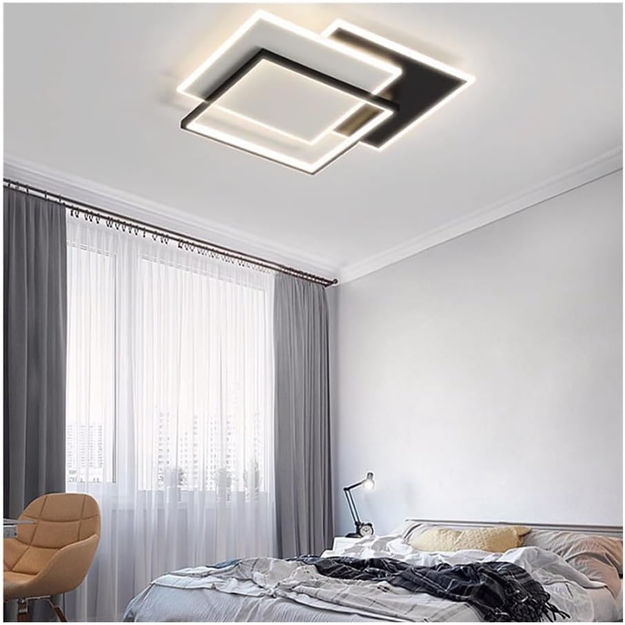 Ultra-Thin Smart Dimming LED Master Bedroom Ceiling Light Flush Mount Indoor Lighting Fixtures Compatible with Bedroom Living Room