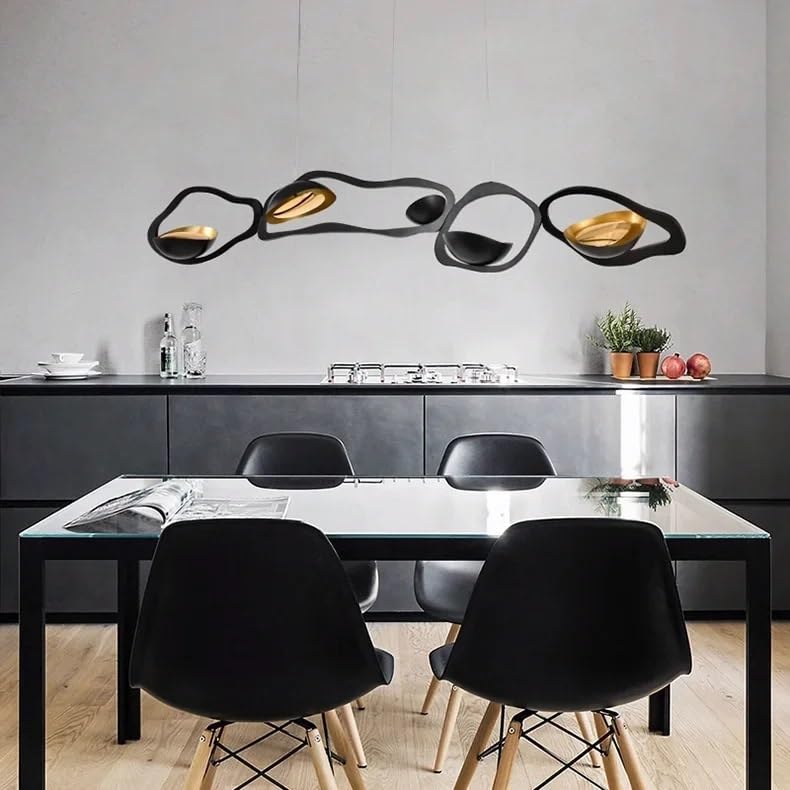 Modern Nordic Decor Chandelier Dining Room Pendant Lamp Lights Indoor Lighting Ceiling Hanging Light Fixture Lamps(Cold White_L200CM)