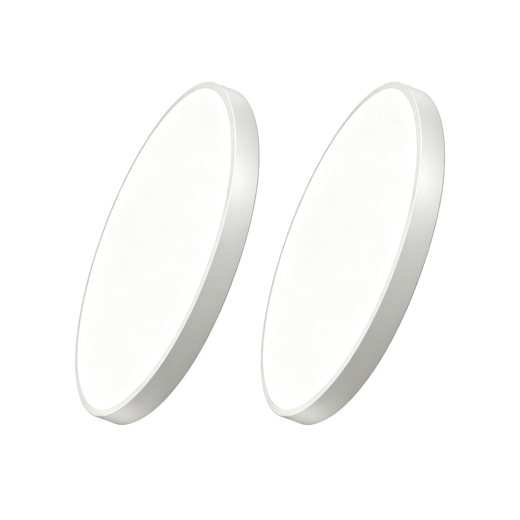 39W Smart LED Flush Mount Round Ceiling Light White