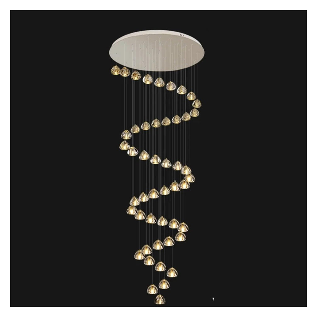 Modern Stair Chandelier Pendant Lights Indoor Lighting Ceiling Lamp Hanging Light Led Chandeliers for Living Room Indoor Lightin Contemporary