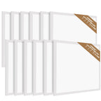 2x2 LED Flat Panel Troffer Light, 12 Pack 45W,5800LM, Edge-Lit 2x2FT LED Drop Ceiling Light Fixtures,5000K Daylight White,0-10V ETL Listed,Works from 110-277V AC