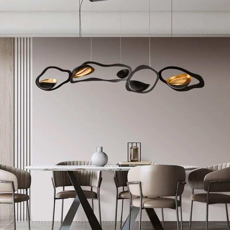 Modern Nordic Decor Chandelier Dining Room Pendant Lamp Lights Indoor Lighting Ceiling Hanging Light Fixture Lamps(Cold White_L200CM)