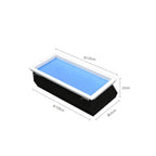 60x120cm Recessed Blue Sky Ceiling Lamp, Smart Adjustable Daylight Simulation Light, Natural Sky Effect Fixture for Home Commercial Use Embedded