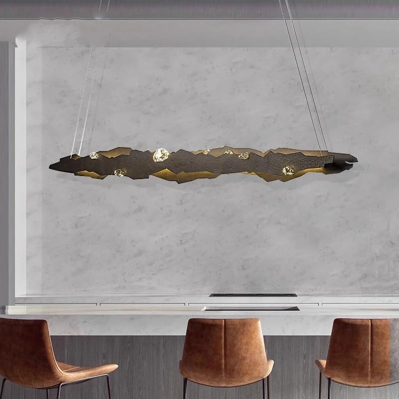 Pendant Lights, Modern Home Decor Led Lights Pendant Light Lamps for Living Room Chandelier for Dining Hanging Indoor Lighting(Neutral Light,L180cm)