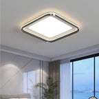 Ultra Thin Modern Ceiling Light Full Spectrum LED Eye Protection Smart Control for Living Room Bedroom Dining Room,Simple