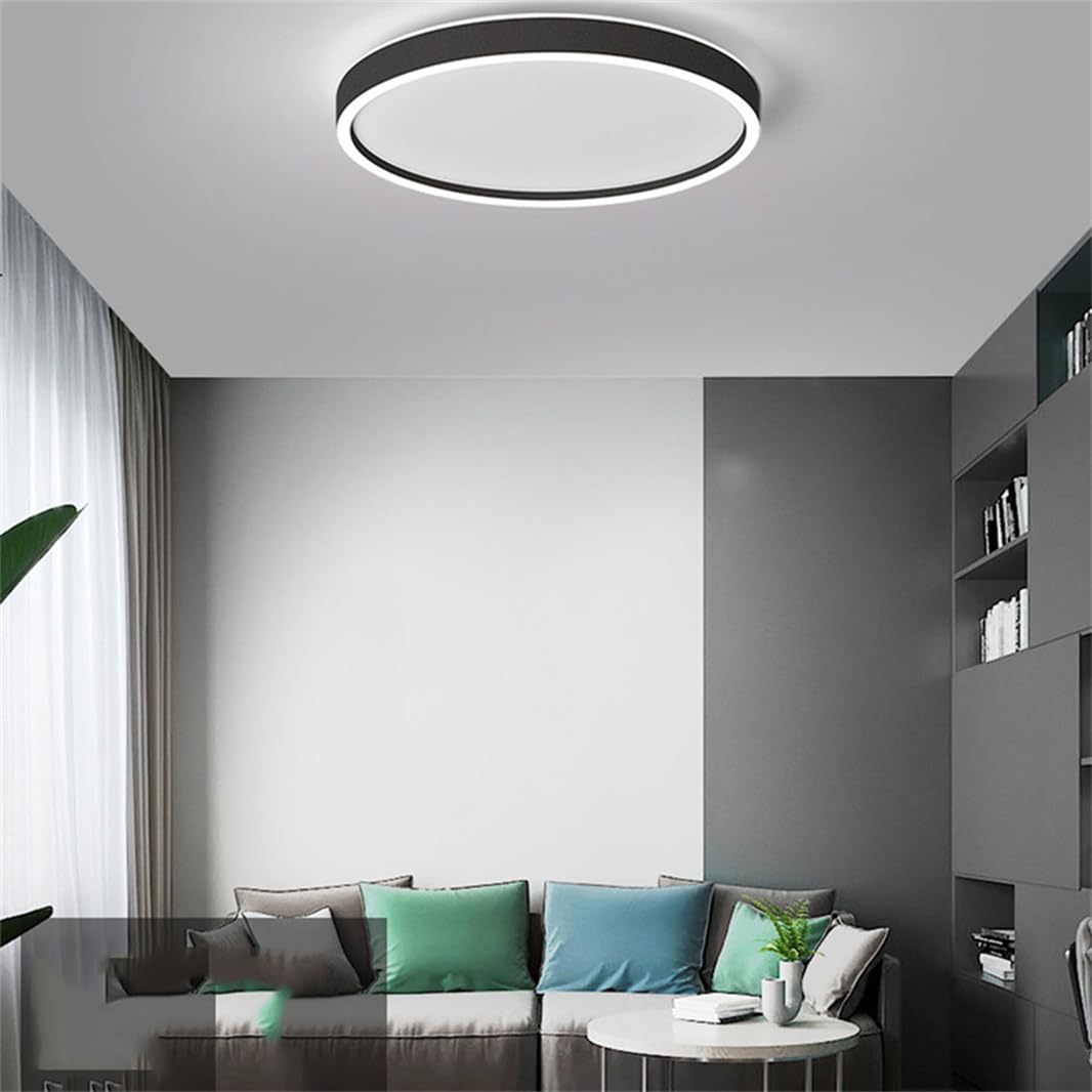 Vintage Living Room Flat Lighting Fixtures Ceiling in Gold