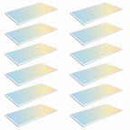 2x4 LED Flat Panel Light Surface Mount, 72W Ceiling Light, 9000 Lumens, 5CCT 3000K-6500K Selectable, 0-10V Dimmable, ETL Listed Light for Offices, Schools, Hospitals, Retail Stores (2 Pack)