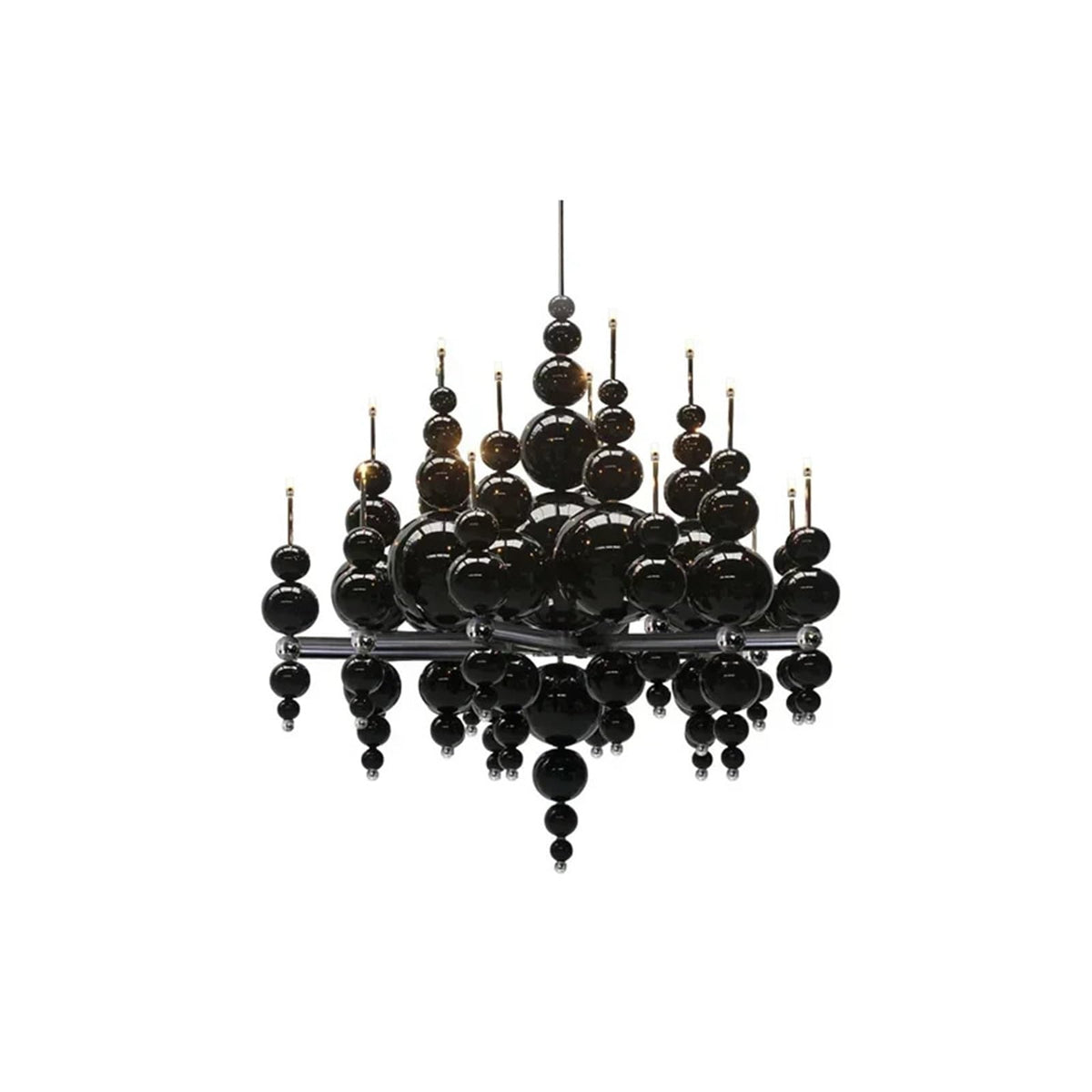 Modern Simple Gourd Living Room Restaurant Chandelier Creative Villa Hotel Smart Lamps Personality Room Decoration