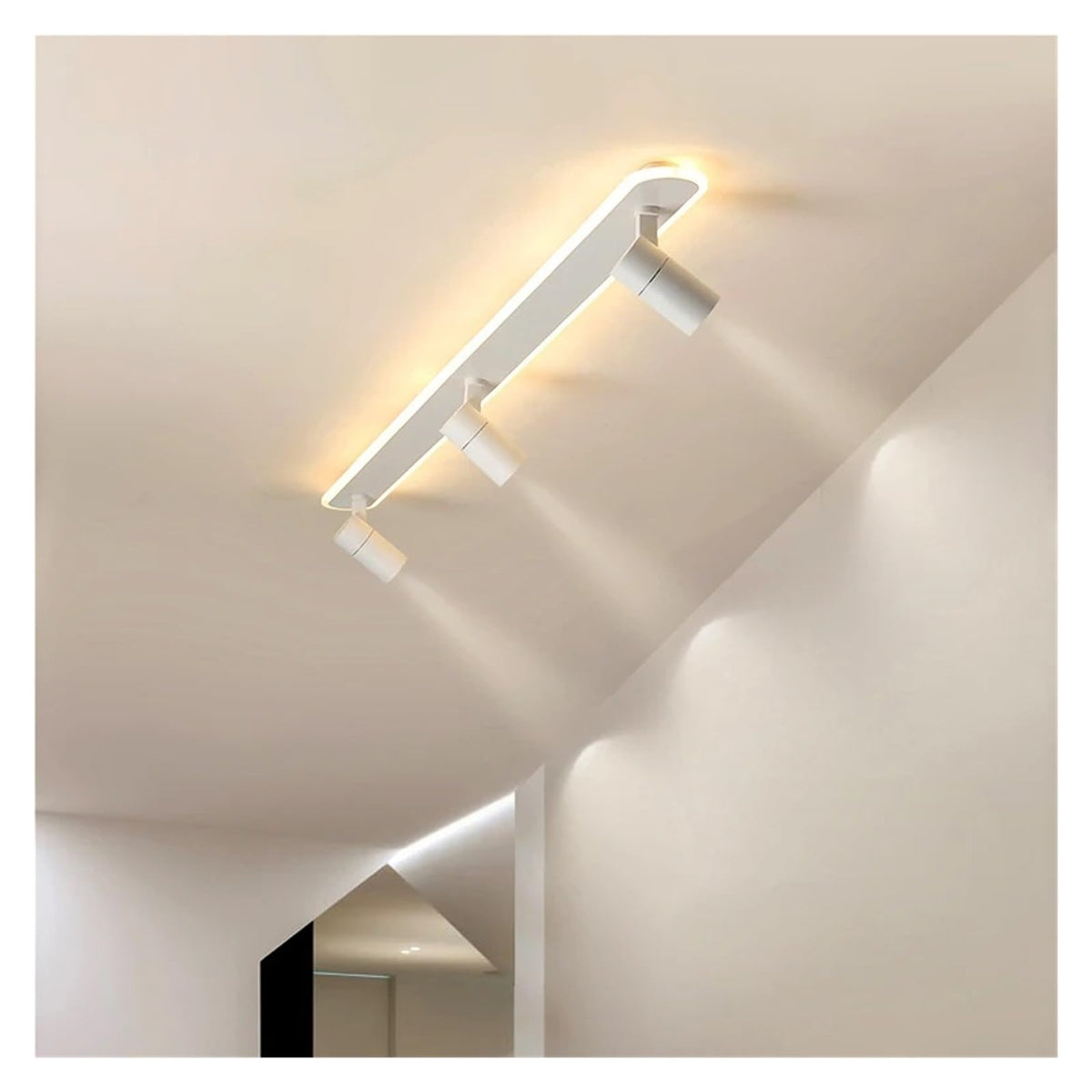 120-200cm Nordic Modern Minimalism Bedroom Spotlight Ceiling Lights Smart Led Lamps for Living Room Indoor Lighting Lamps Balcony Lamps,Contemporary Dining Room
