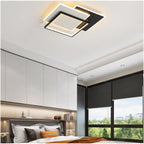 Ultra-Thin Smart Dimming LED Master Bedroom Ceiling Light Flush Mount Indoor Lighting Fixtures Compatible with Living Room,Luxury