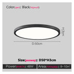 Ultra-Thin Master Bedroom Ceiling Lamp Modern Simple Italian Style LED Eye Protection Children's Study Lights Living Room Lamps