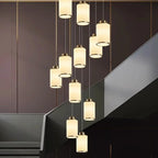Nordic Home Decor Dining Room Pendant Lamp Lights Indoor Lighting Ceiling Hanging Light Chandelier Lamps for Living(68 Head,RC Remote dimming)