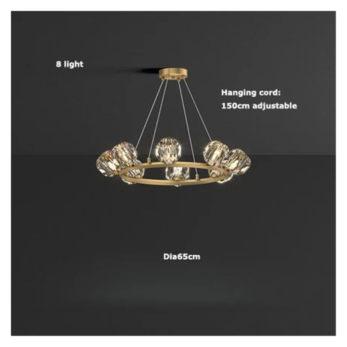 Artistic Round Black Gold Crystal LED Designer Stainless Steel Lustre Lamparas De Techo Ceiling Lights.Ceiling Lamp for Foyer,Beautiful