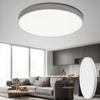 32 Inch Large LED Flush Mount Ceiling Light Fixture, Minimalist, Dimmable