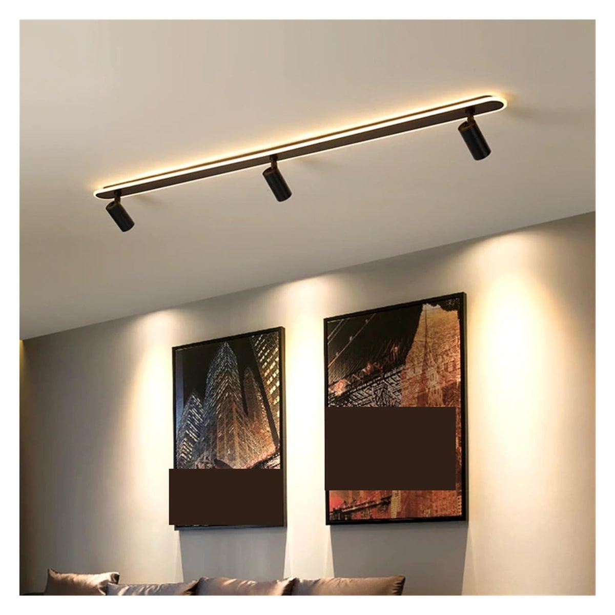 120-200cm Nordic Modern Minimalism Bedroom Spotlight Ceiling Lights Smart Led Lamps for Living Room Indoor Lighting Lamps Balcony Lamps,Indoor