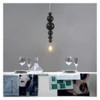 Modern Simple Gourd Living Room Restaurant Chandelier Creative Villa Hotel Smart Lamps Personality Room Decoration