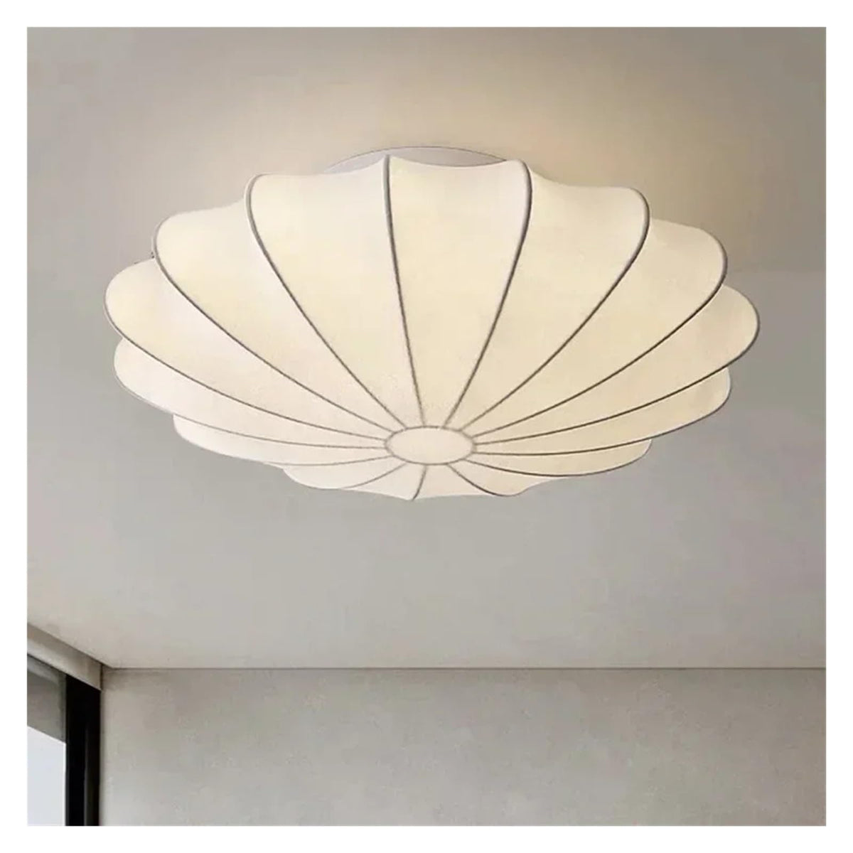 Modern Nordic Silk E27 Led Ceiling Light Lustre Fixtures