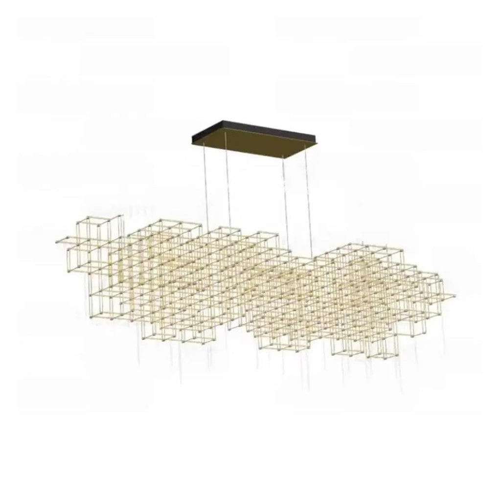 Postmodern Led Chandelier Creative Firefly Light Long Lighting,Modern