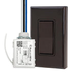 2 Fixture Battery-Free Wireless Light Switch Kit - Light Almond