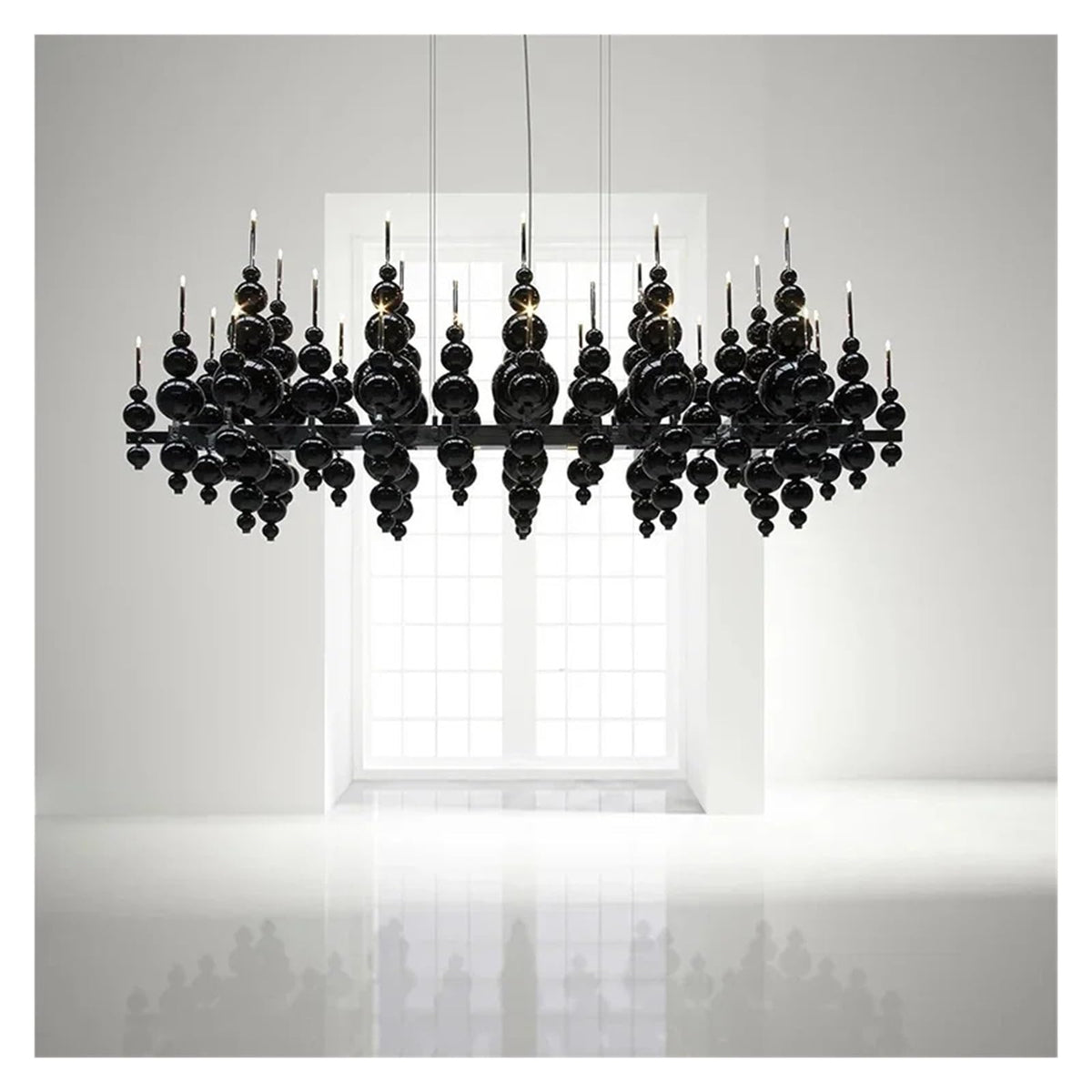 Modern Simple Gourd Living Room Restaurant Chandelier Creative Villa Hotel Smart Lamps Personality Room Decoration