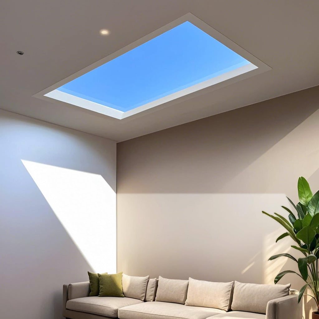1x1 Ft Artificial Skylight, APP Control Smart Ceiling Light