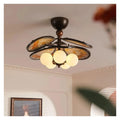 Vintage 5-Light Flush Mount Ceiling Light Retro Black Bronze Ceiling Lamp for Living Room,Practical