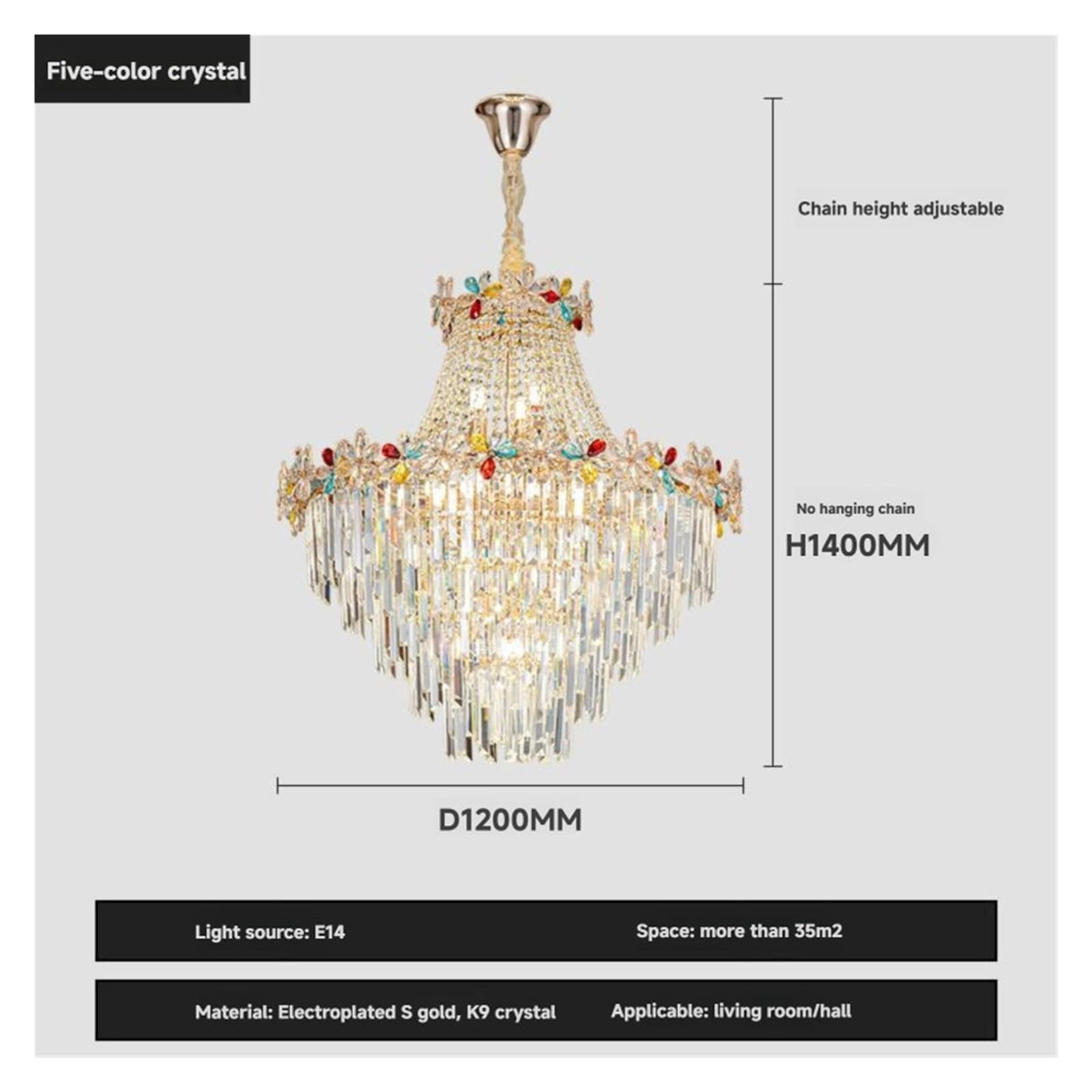 Modern Luxurious Living Room Chandelier,Chandelier