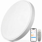 32 Inch Large LED Flush Mount Ceiling Light Fixture, Minimalist, Dimmable