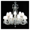 Modern Large Crystal Chandelier Lighting for Dining Room Black Chandelier Home Contemporary Pendant Lamp Living Room LED Lights Contemporary