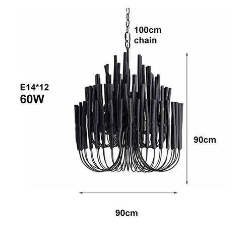 Chandelier White Wood Light Unique Tiered Chandelier Style Lighting,Foyer