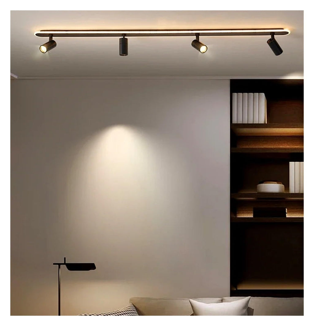 120-200cm Nordic Modern Minimalism Bedroom Spotlight Ceiling Lights Smart Led Lamps for Living Room Indoor Lighting Lamps Balcony Lamps,Contemporary Dining Room