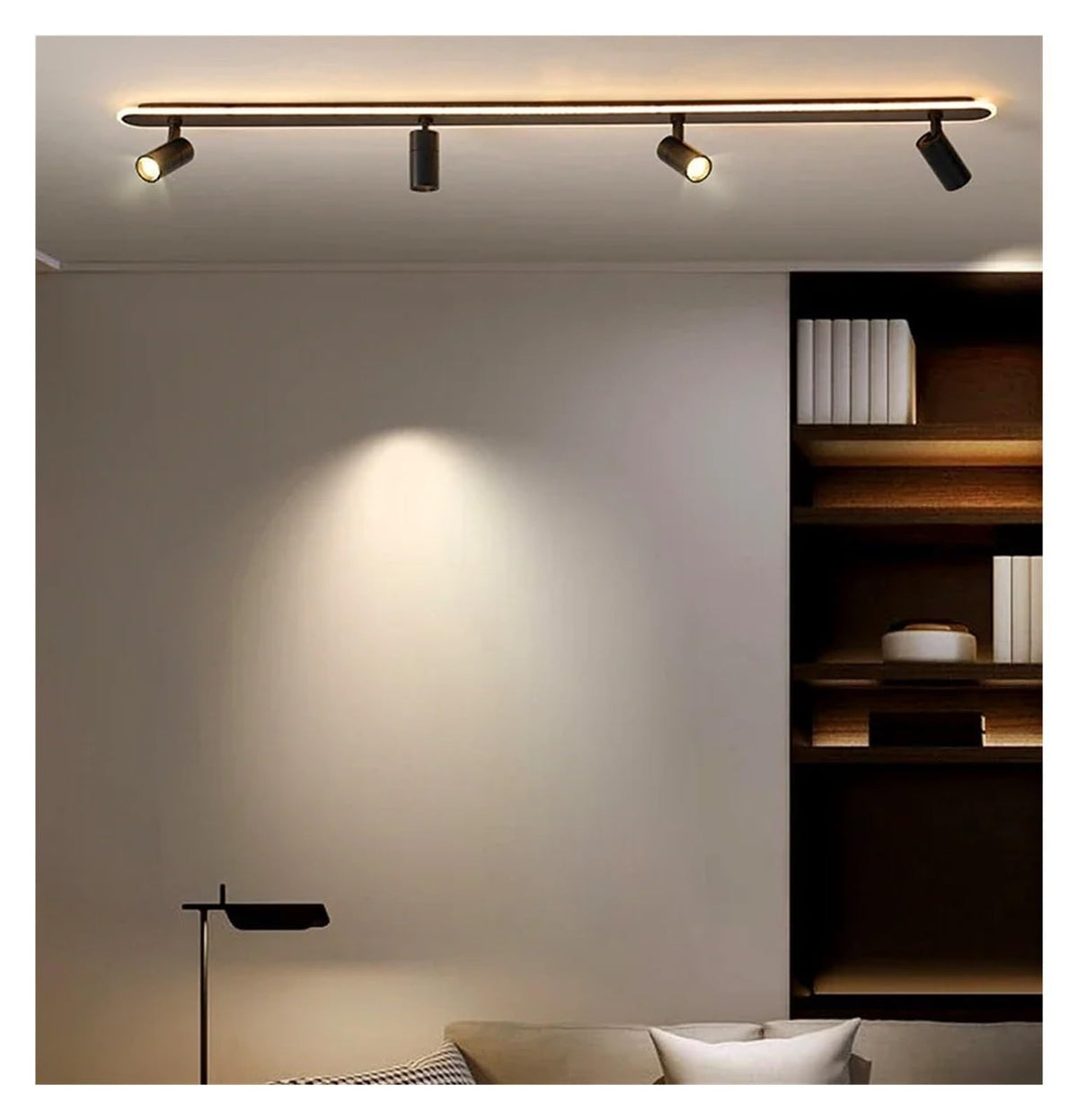 120-200cm Nordic Modern Minimalism Bedroom Spotlight Ceiling Lights Smart Led Lamps for Living Room Indoor Lighting Lamps Balcony Lamps,Contemporary Dining Room